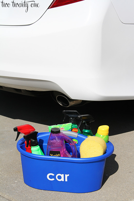 car wash caddy