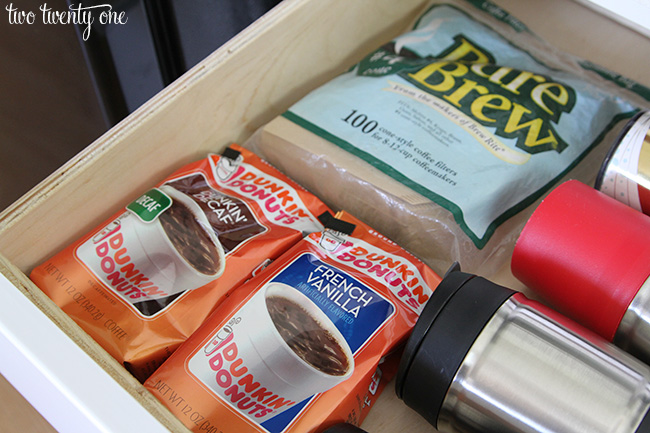 Organized Coffee Station