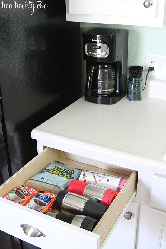 Organized Coffee Station