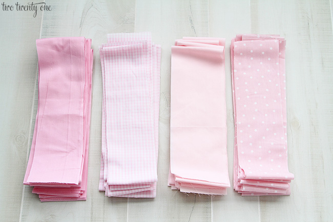 fabric strips