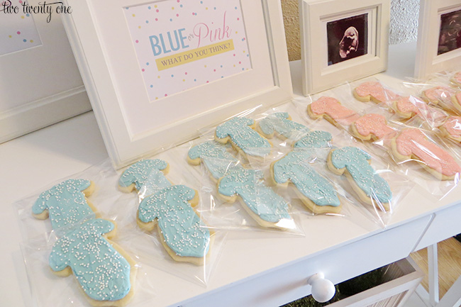 gender reveal party favors