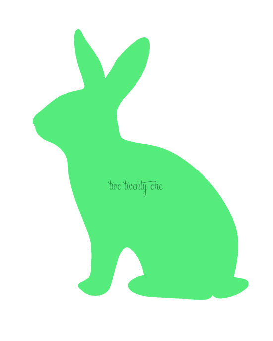 green bunny