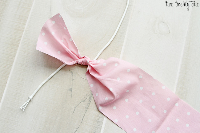 how to make fabric garland