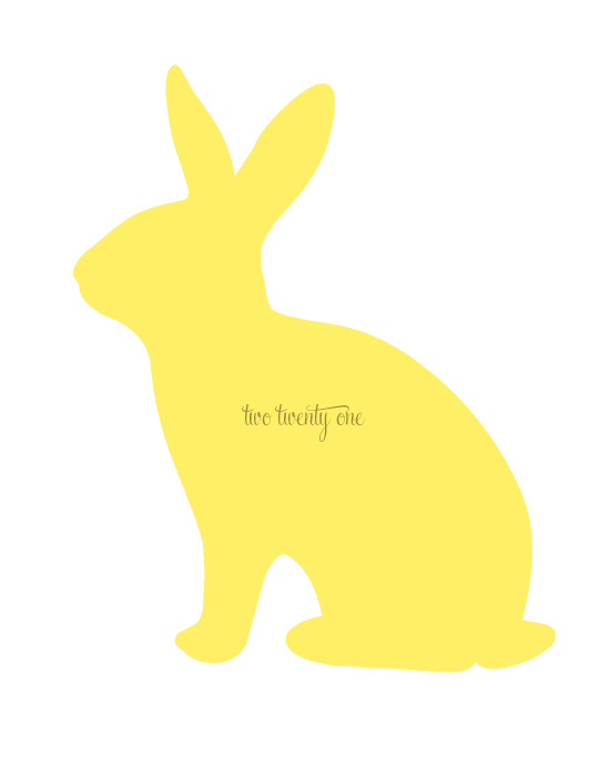 yellow bunny