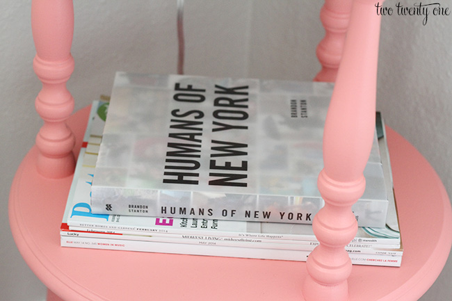 magazines and books