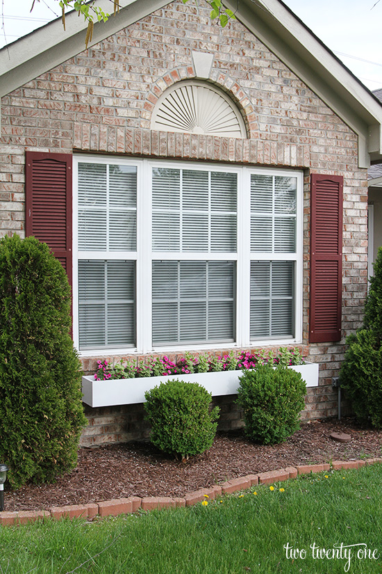 window box for flowers