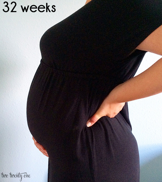 32 week bump