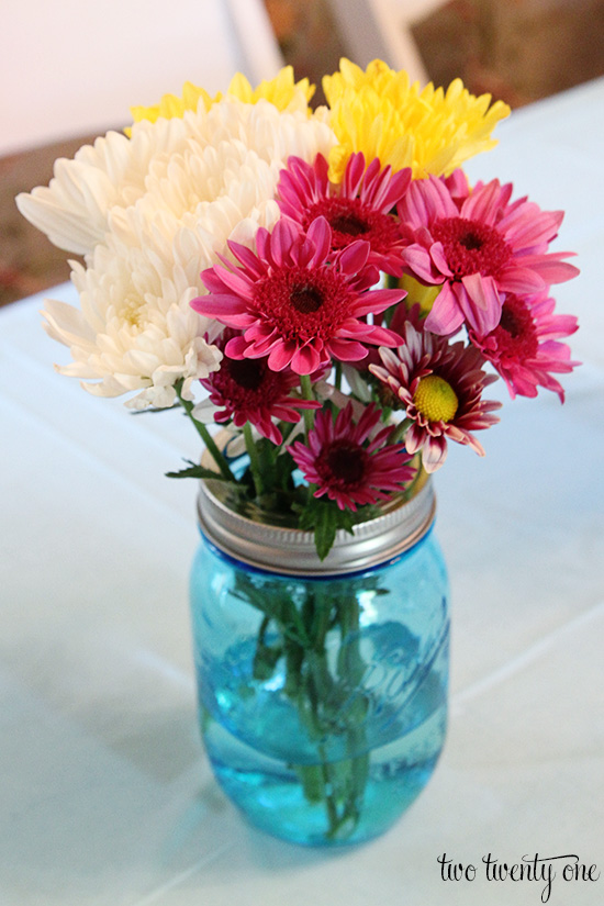 baby shower centerpiece