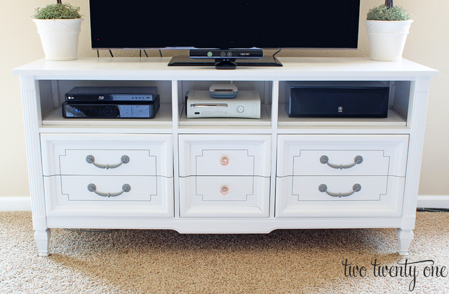 Dresser Turned Tv Stand Two Twenty One