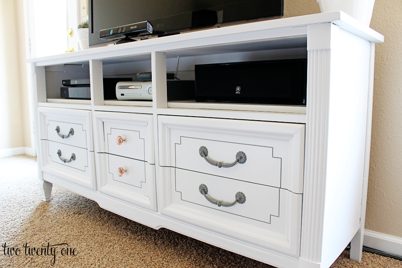 Dresser Turned Tv Stand Two Twenty One