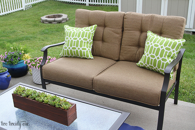 Garden treasures patio clearance cushions
