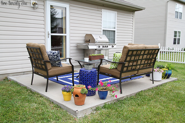 patio makeover after