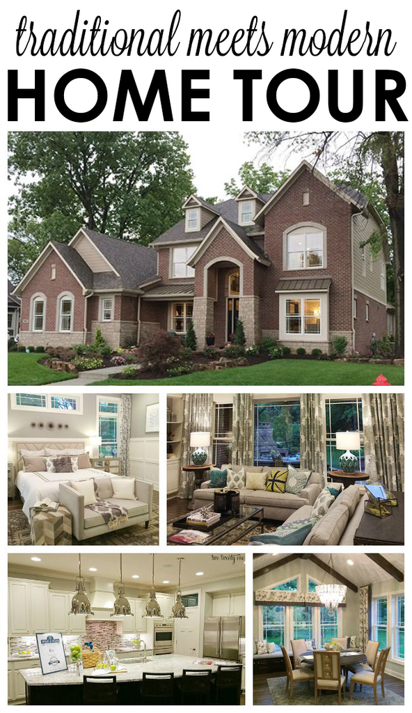 Beautiful traditional meets modern home tour!