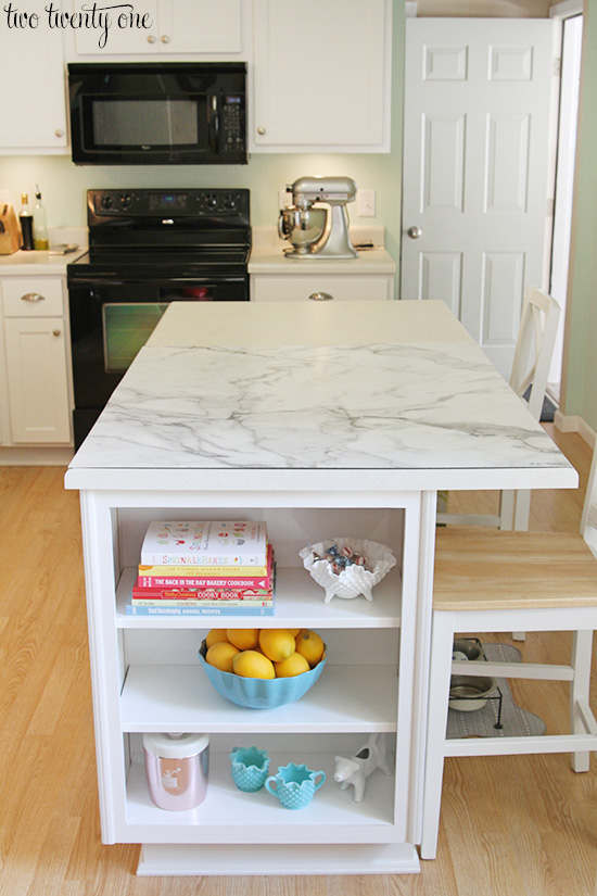 More Kitchen Countertop Talk, Calacatta Marble Laminate Countertop