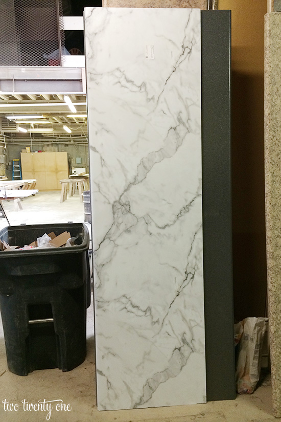 marble laminate countertop