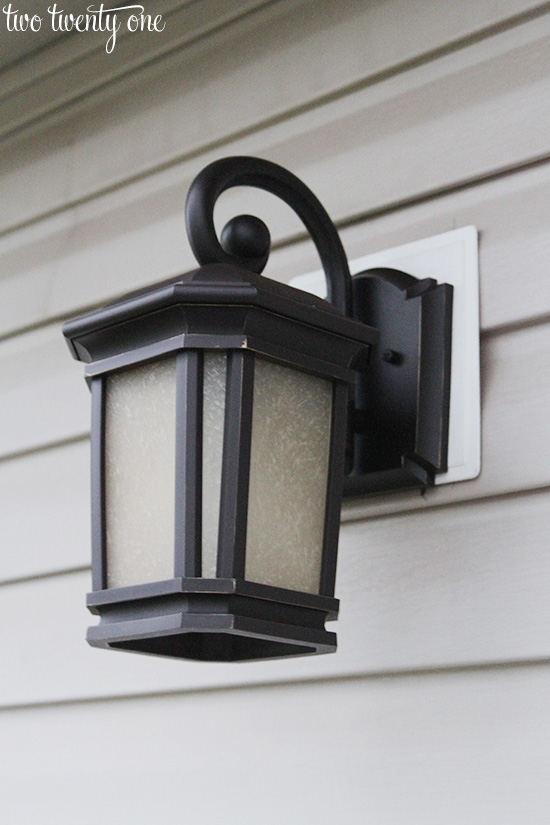 New Back Patio Light