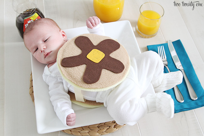 baby pancake costume 3