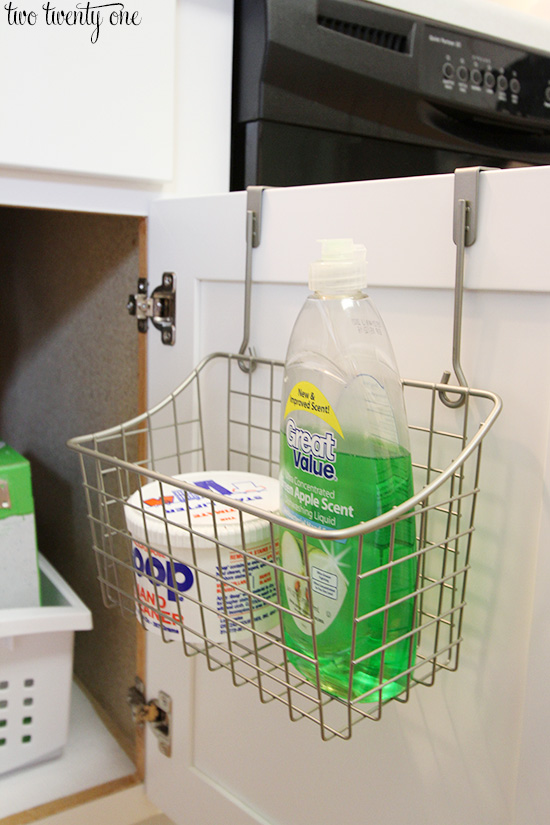 Under The Kitchen Sink Organization