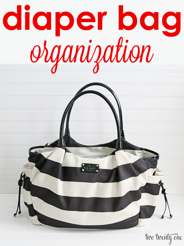 diaper bag organization 1