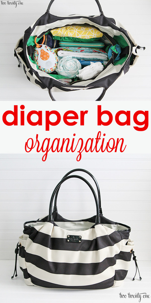 diaper bag organization