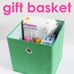 Fun and practical baby gift basket idea!
