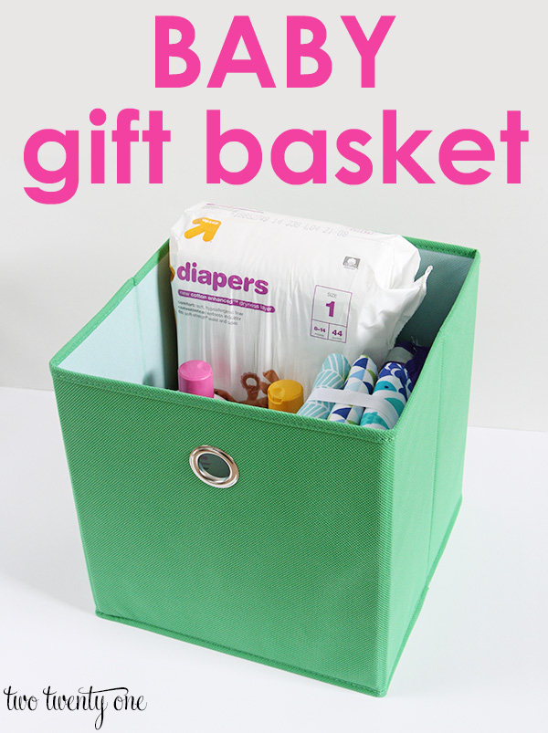 easy baby gift basket