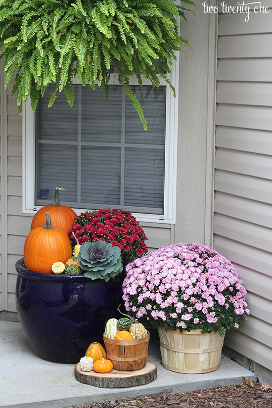 fall front porch