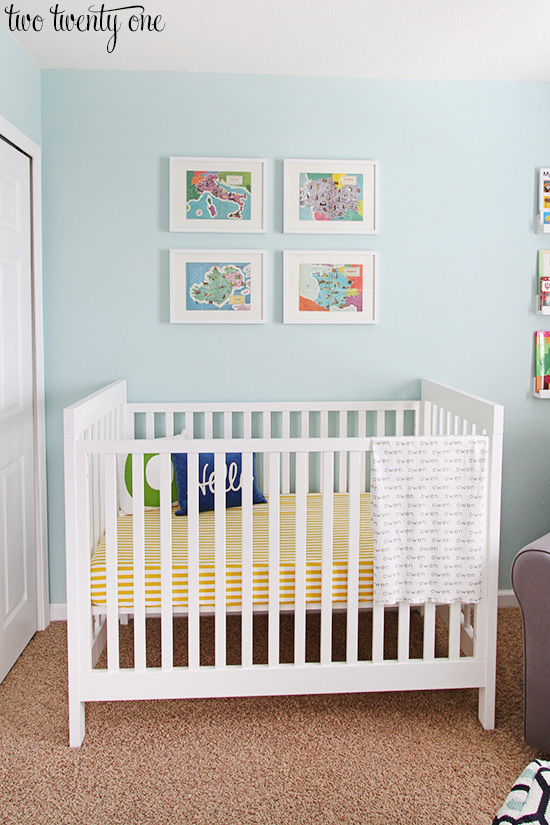 Tips for Storing Baby Essentials, Plus an Over-the-Door Nursery