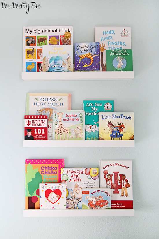 land of nod white book ledges