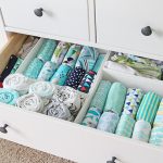 how to organize burp cloths