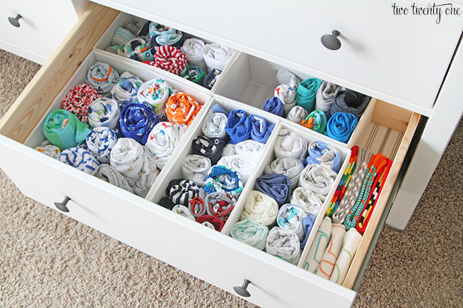 Drawer Storage Organizers, Dresser Drawer Organizers, Nursery Organizers 