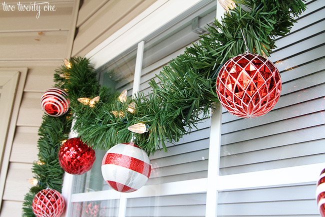 ornament and garland