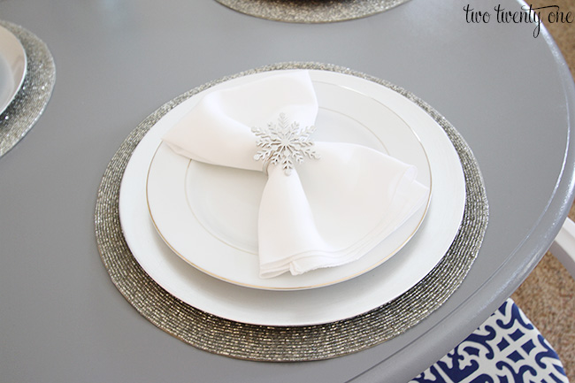 snowflake tablesetting