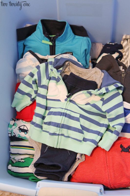 Tips for Storing Baby Clothes