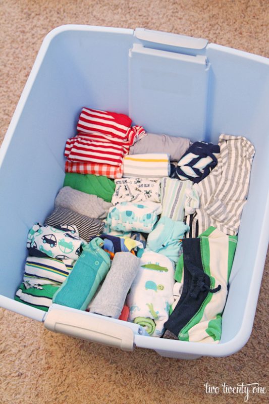 Tips for Storing Baby Clothes