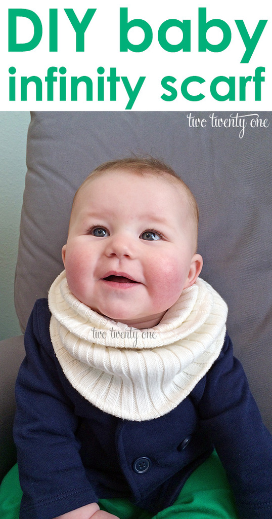 How to make a baby infinity scarf!