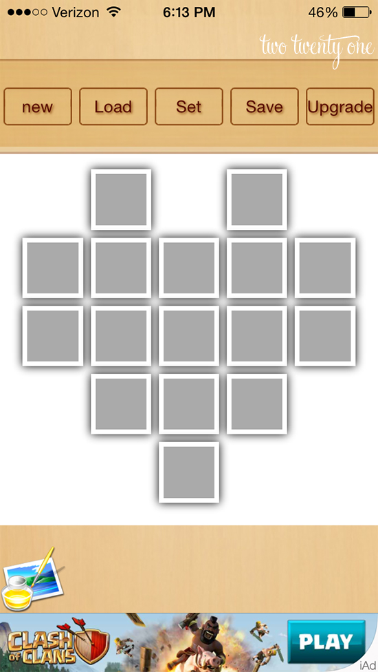 heart shaped photo frame collage heart shaped photo frame collage