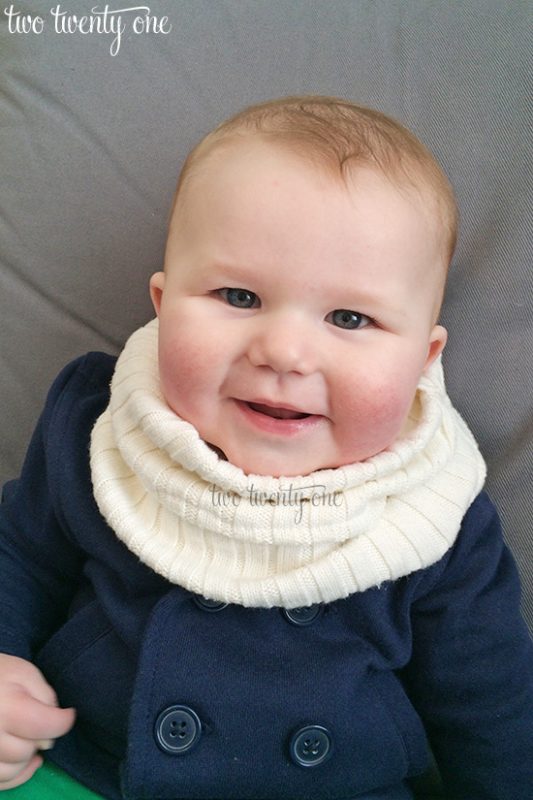 DIY Baby Infinity Scarf