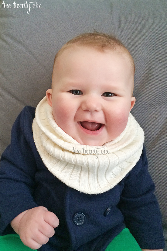 DIY Baby Infinity Scarf