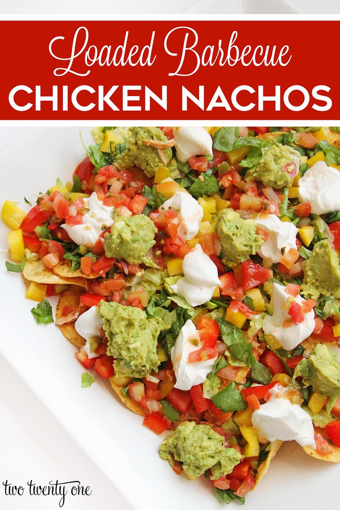 barbecue chicken nachos