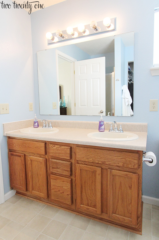 master bath vanity before