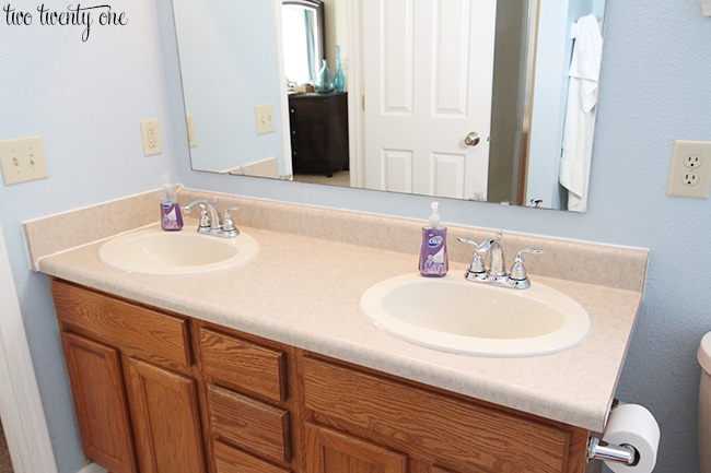 master bathroom vanity 1