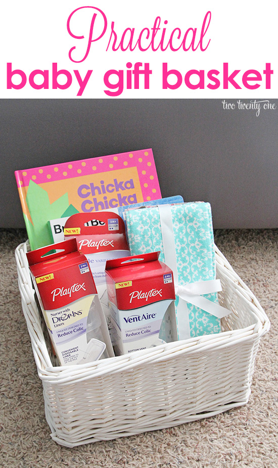 Practical Baby Gift Basket