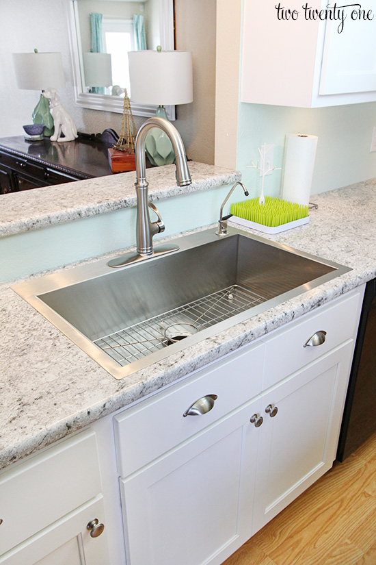 stainless steel drop in sink