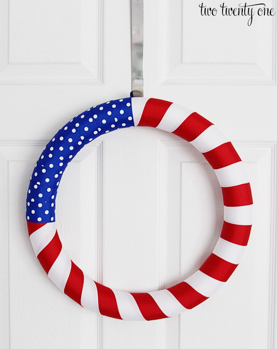 4th of july wreath