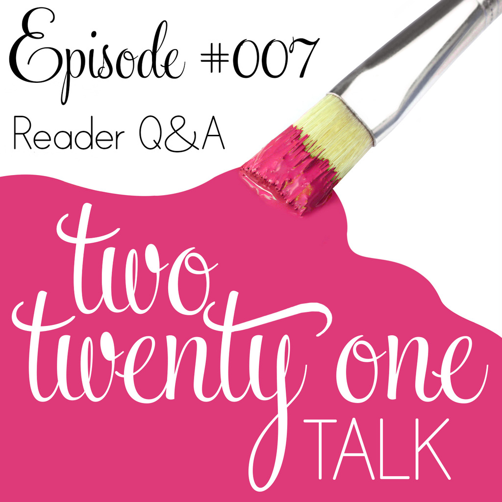 Two Twenty One Talk 007 : Reader Q&A