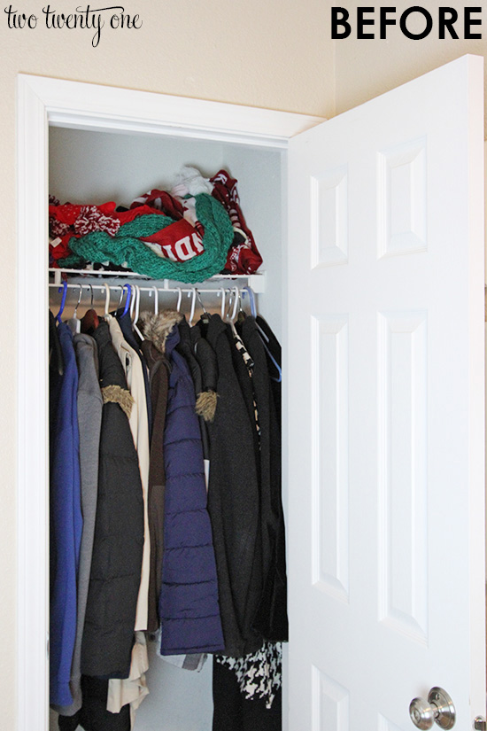 How To Declutter Your Coat Closet Or Entry Closet