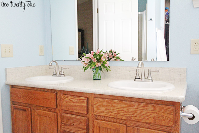 laminate countertops bathroom