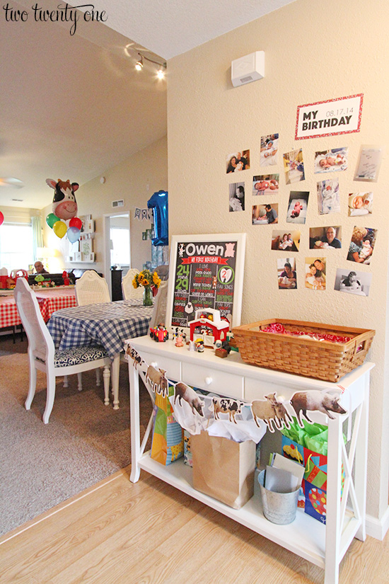 barnyard theme birthday