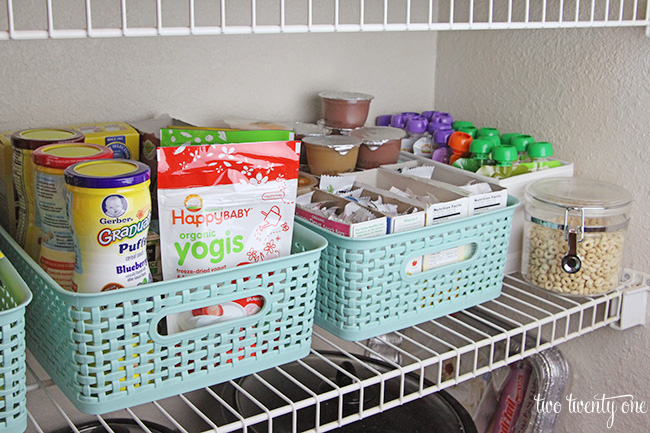 baby food organization